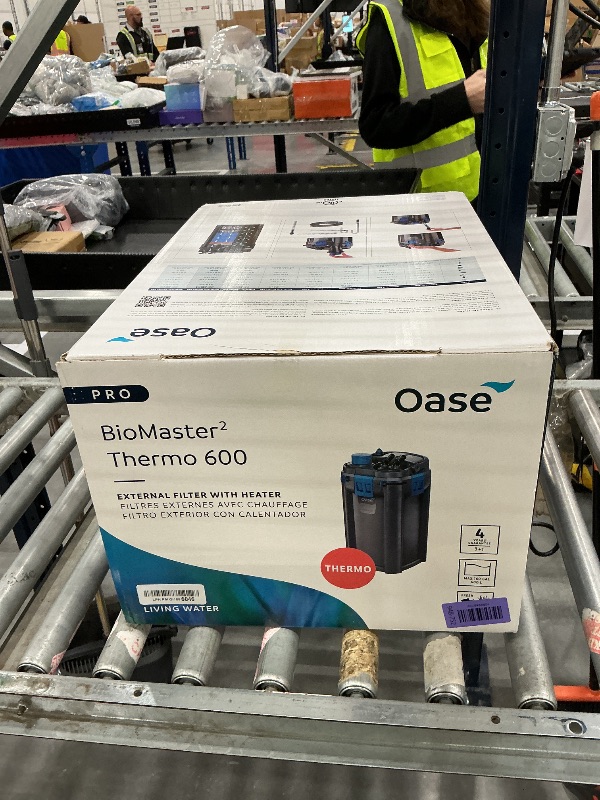 Photo 1 of OASE BioMaster 2 Thermo 600 Canister Filter for Aquariums – External Aquarium Filter with Built-in Heater – EasyClean Pre-Filter, Quiet Operation – Freshwater & Saltwater, Up to 160 Gallons