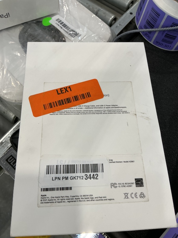 View 2 of Apple iPad mini (6th Gen) Tablet 64GB Space Gray