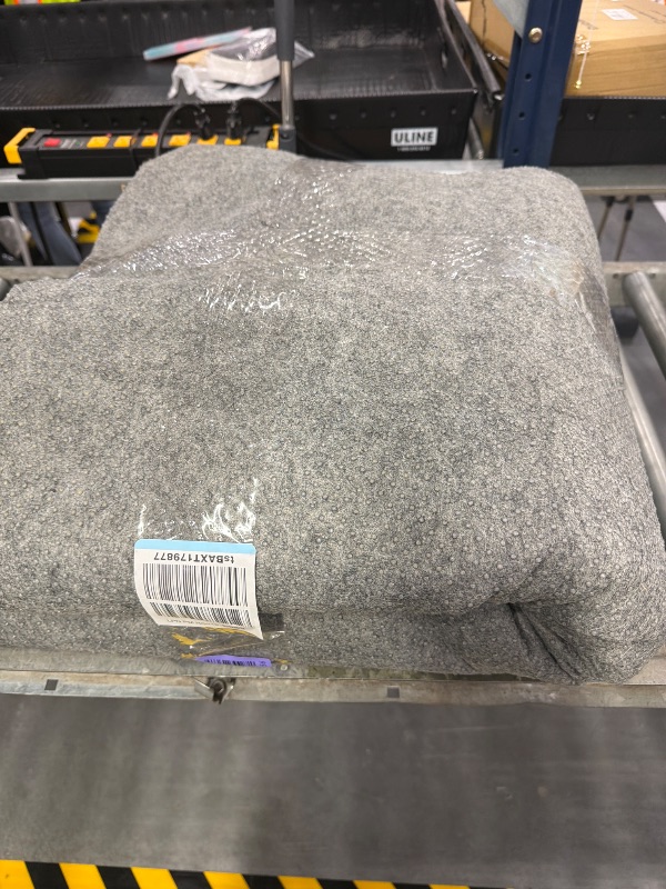 View 2 of Non Slip Rug Pad 10 x 14 Ft, Extra Large Felt Under Rug Cushioning, Carpet Padding for Area Rugs on Hardwood, Laminate & Tile Floors, Keeps Rugs Secure