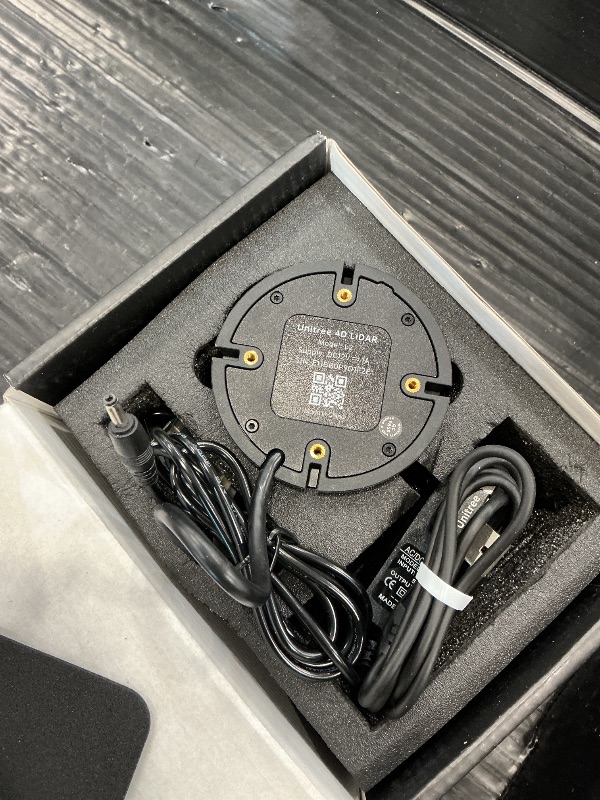 View 3 of Unitree 4D LiDAR L2 Laser Radar Lidar Sensor – Ultra-Wide FOV 360°×96°, 30m Range, 64,000 pts/s for Robotics & Mapping