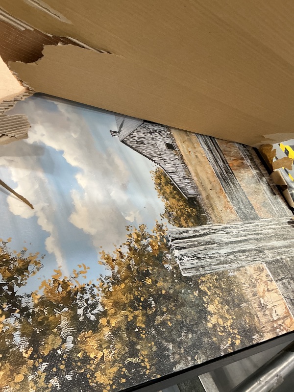 Photo 1 of XLSJERST Farm Cow Wall Art Poster 58x29