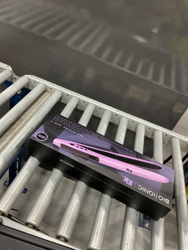 View 2 of Bio Ionic 10X 1" Hair Straightener - Soft Amethyst