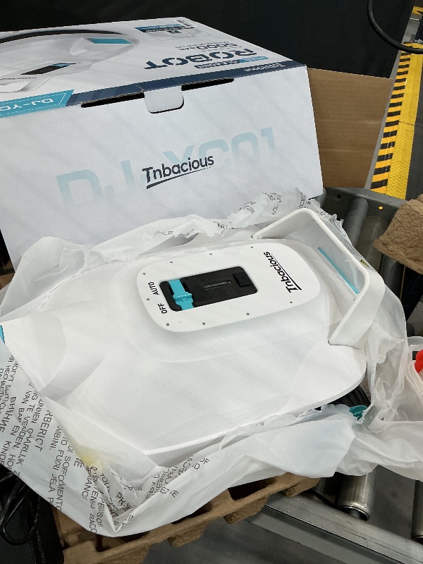 View 3 of NON-FUNCTIONAL. PARTS ONLY--------------------Tnbacious Robotic Pool Cleaner, Cordless Automatic Pool Vacuum