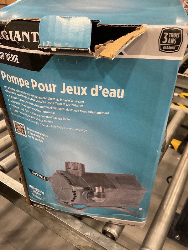 Photo 1 of Little Giant WGP-95-PW Pond Pump, 4280 GPH, Dual Discharge