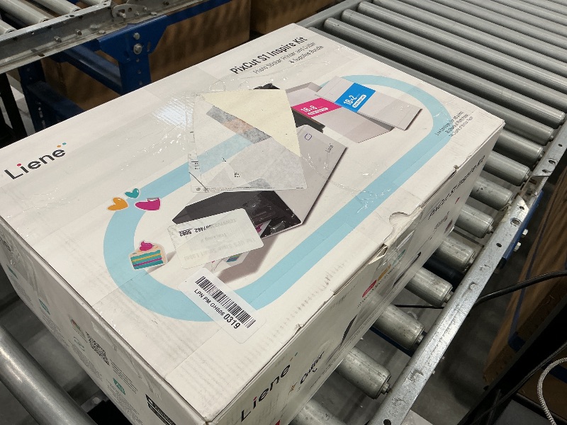 Photo 1 of Liene PixCut S1 Inspire Kit - All-in-One Color Sticker Printer & Cutting Machine, Thermal Dye-Sublimation Photo Printer, 300 DPI, Color Label Maker with 180 Sheets (36 Photo + 144 Sticker Paper)