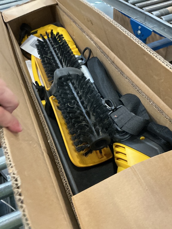 View 3 of boldworks Electric Power Broom Artificial Turf Sweeper