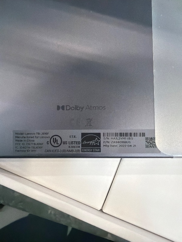 Photo 1 of Lenovo Tab P11 Plus Tablet