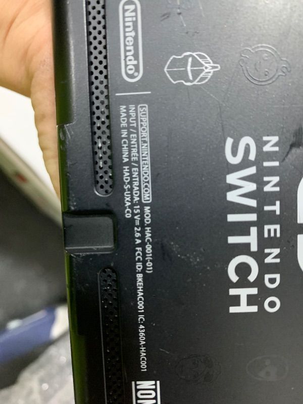 View 5 of Nintendo Switch Console with Neon Blue and Red Joy-Con