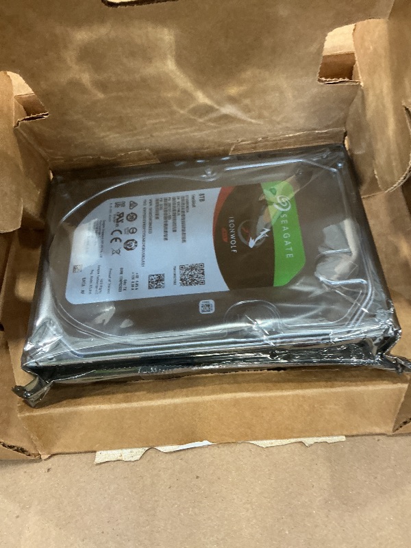 Photo 1 of Seagate 8TB IronWolf Internal NAS Hard Drive