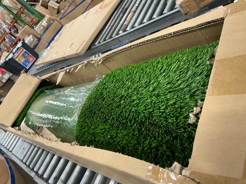 View 3 of RELILAC Dual Turf Golf Mat with Ball Tray, 5x4ft
