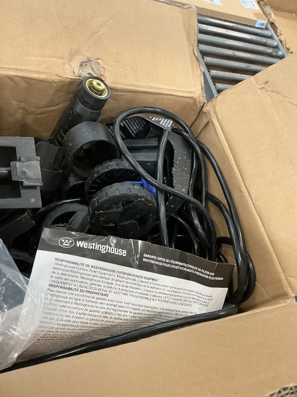 View 3 of Westinghouse ePX3100 Electric Pressure Washer, 2300 Max PSI 1.76 Max GPM with Anti-Tipping Technology, Onboard Soap Tank, Pro-Style Steel Wand, 5-Nozzle Set, for Cars/Fences/Driveways/Home/Patios