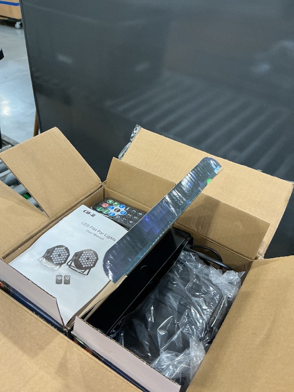 Photo 1 of CO-Z Stage Lights 36W RGB LED Par Lights, 4 Pack
