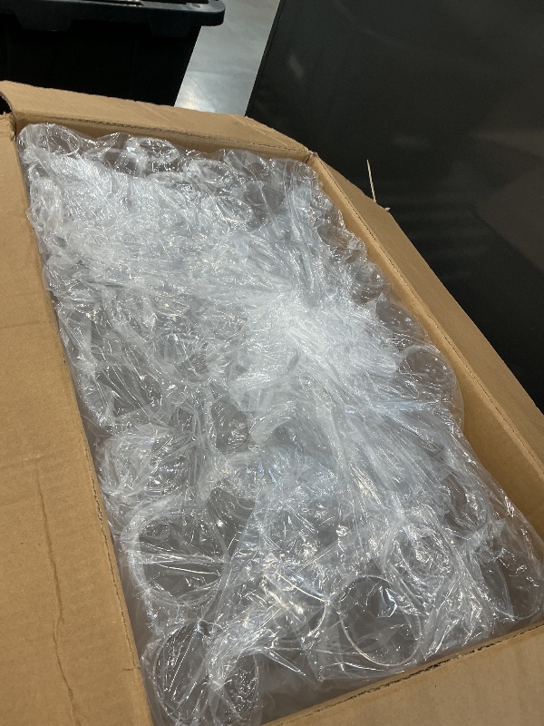 Photo 1 of Vtsmax Plastic Juice Bottles with Aluminum Lids, 100-Pack