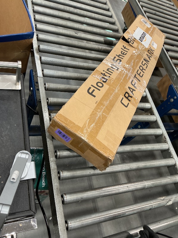 View 2 of 1 Pack Large Shelf Brackets Long Floating Shelf Bracket Invisible Floating Shelf Hardware Heavy Duty Floating Mantel Brackets(43"X8"X3" with Tools)