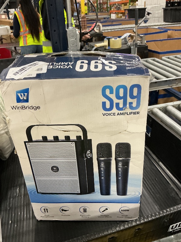 View 2 of BATTERY DOES NOT WORK ***ResponseBridge S99 100W Voice Amplifier System