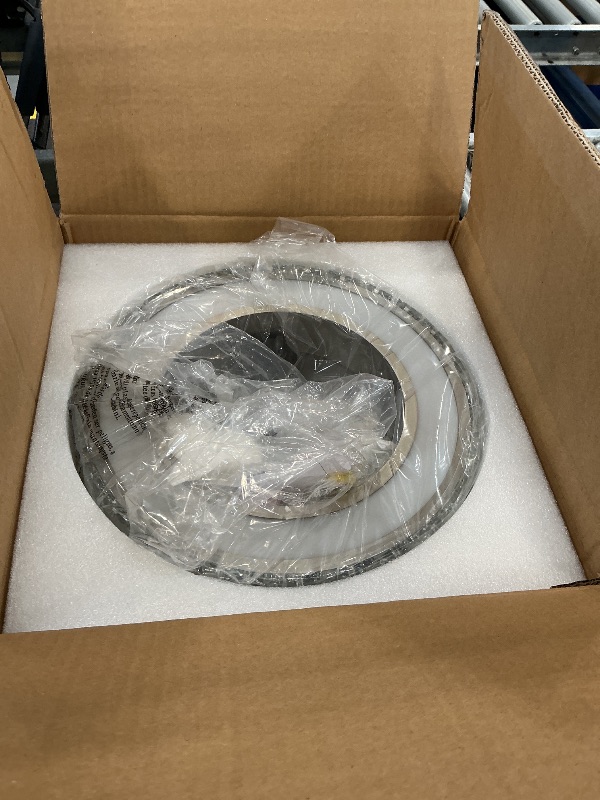 Photo 1 of Aipsun 11" Brushed Nickel Crystal LED Ceiling Light