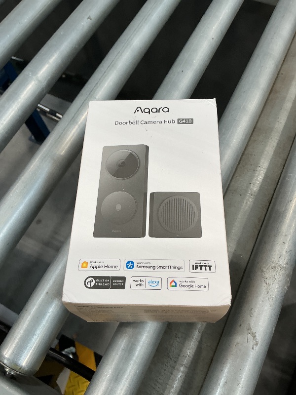 Photo 1 of Aqara Video Doorbell G4 with Chime, Gray