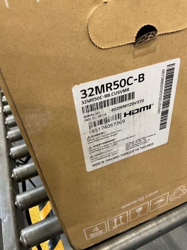 Photo 1 of LG 32MR50C-B 32-Inch Curved FHD 100Hz Monitor