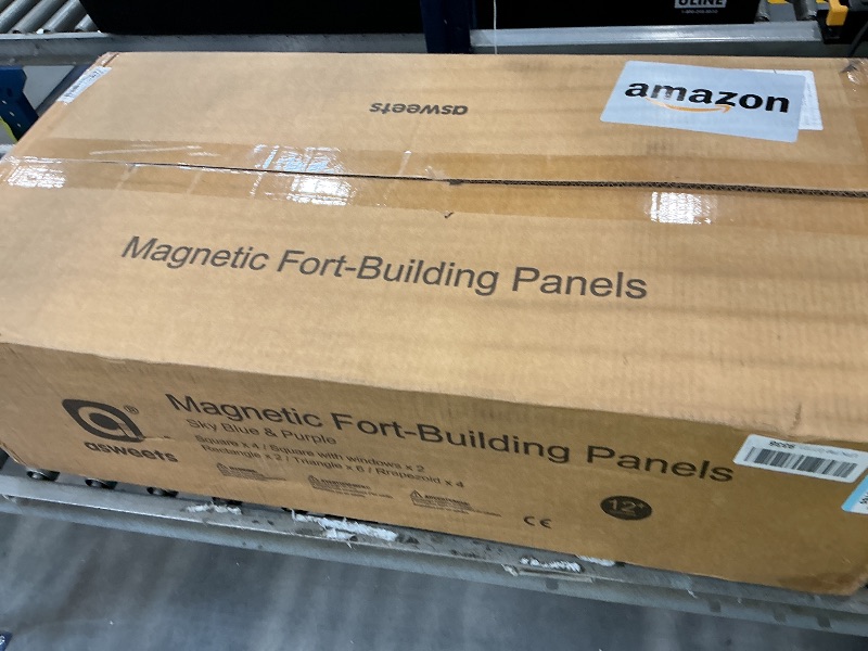 Photo 1 of Asweets Magnetic Fort Building Kit - 18 Pieces