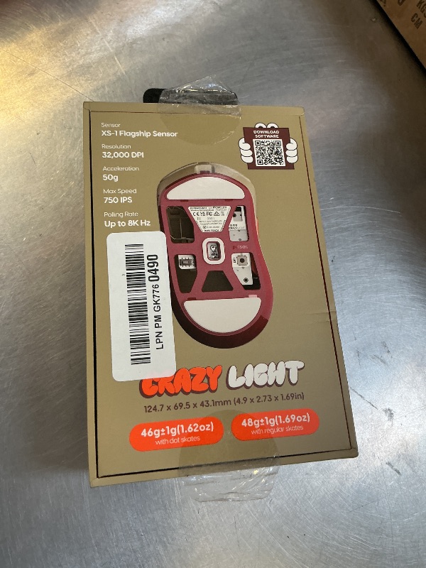 Photo 1 of Pulsar Gaming Gears X3 Crazylight Wireless Gaming Mouse