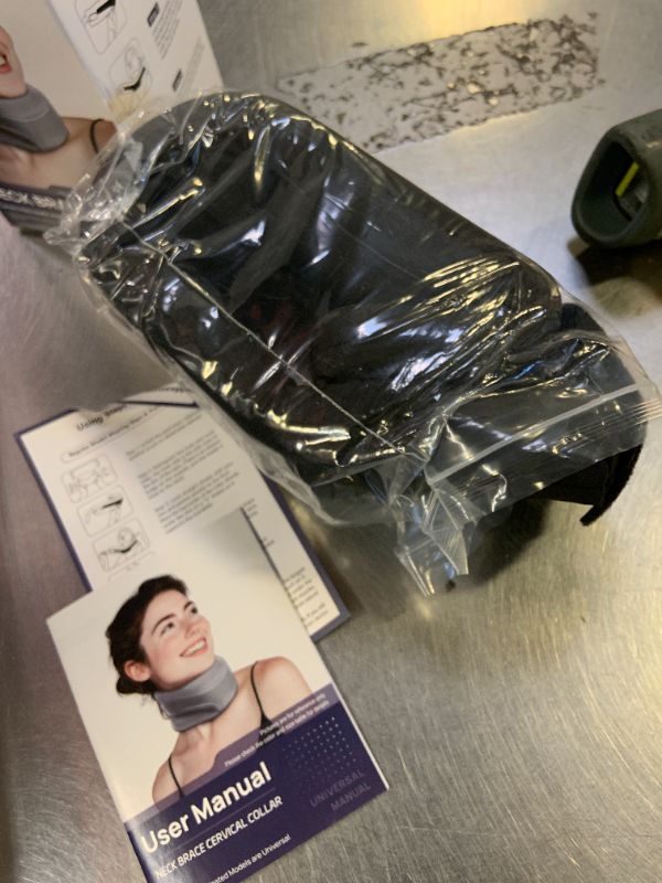 Photo 1 of BLABOK Neck Brace - Large, Jet Black