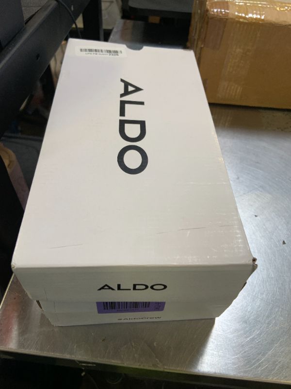 Photo 1 of ALDO Men's Mendel Leather Cross-Strap Sandal, Black