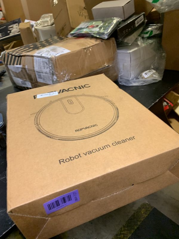 Photo 1 of ROPVACNIC Robot Vacuum and Mop Combo 5200Pa Suction Robotic Cleaner