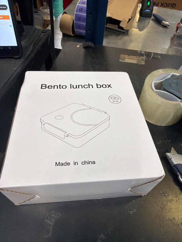 Photo 1 of Howeemo Bento Lunch Box Set with 8oz Soup Thermo - Blue