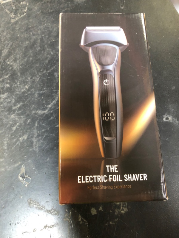 Photo 1 of Fndna Foil Shaver for Men, Cordless Waterproof
