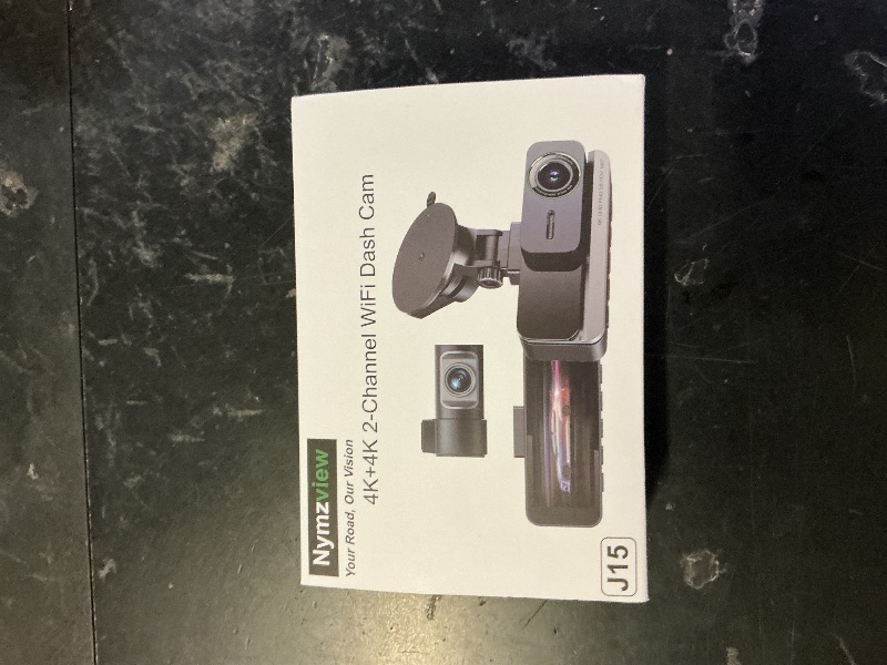 Photo 1 of 4K+4K Dash Cam Front and Rear, Free 128GB Card Included, 5.8GHz WiFi-20MB/s Fast Download, Dash Camera for Cars with Accurate GPS, G-Sensor, WDR Night Vision, 3.39" IPS Screen, 24H Parking Mode