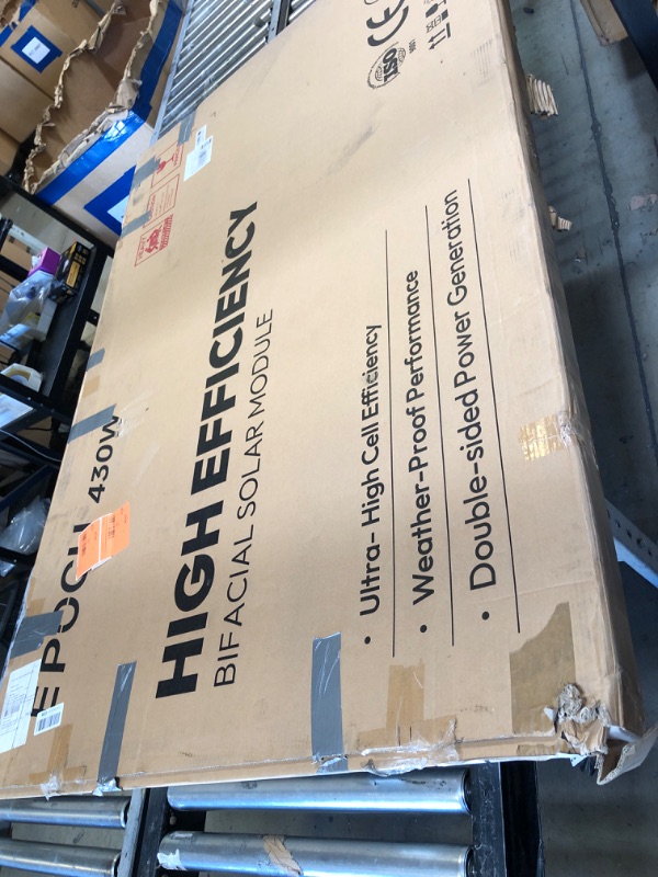 Photo 1 of EPOCH 860W Bifacial Solar Panels (2x 430W)