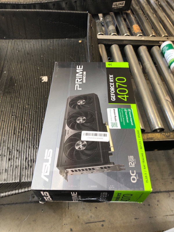 Photo 1 of ASUS GeForce RTX 4070 OC Edition Graphics Card