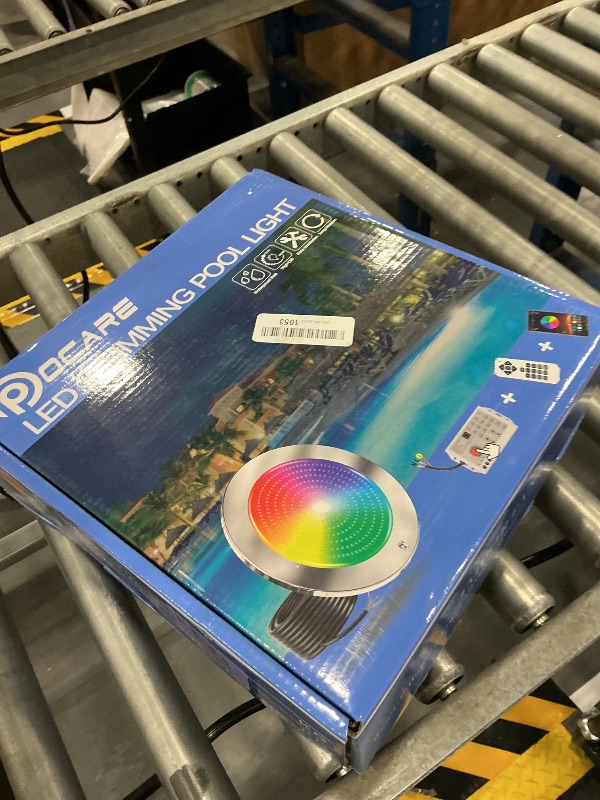 Photo 1 of PoCare Smart RGB LED Pool Light - 60ft, 10-Inch