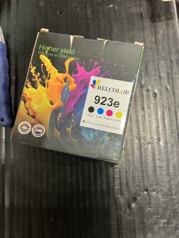 View 2 of Relcolor 923XL Ink Cartridges Combo Pack
