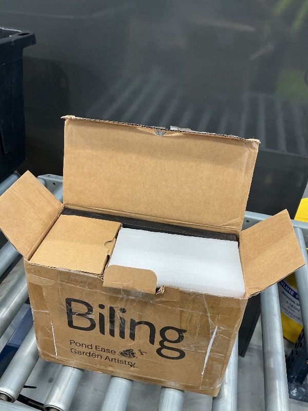 Photo 1 of Biling Solar Pond Filter Fountain, 8W with Battery