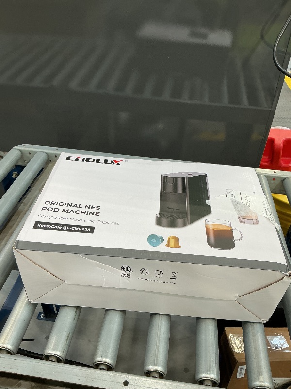 Photo 1 of CHULUX RectoCafé Espresso Machine, Mystic Gray