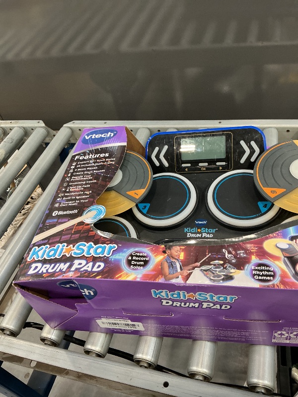 Photo 1 of VTech Kidi Star Drum Pad, Black
