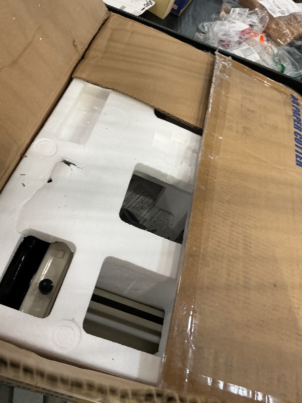 Photo 1 of HFS(R) Heavy Duty Guillotine Paper Cutter 400 Sheet Capacity | Solid Steel Construction (A4-12'' Paper Cutter)