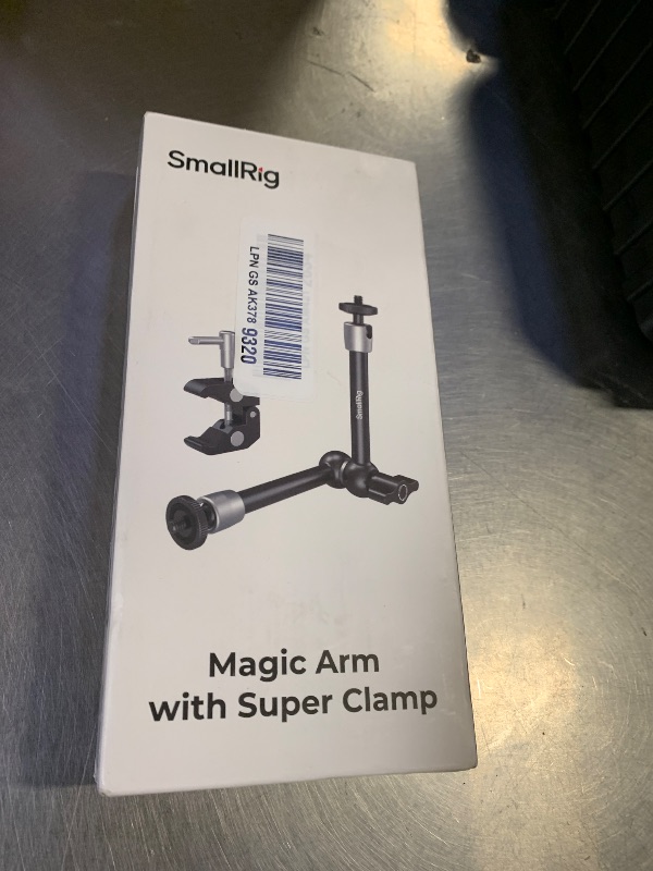Photo 1 of SMALLRIG 9.8 Inches Magic Arm Clamp Kit with 1/4" and 3/8" Threaded Holes
