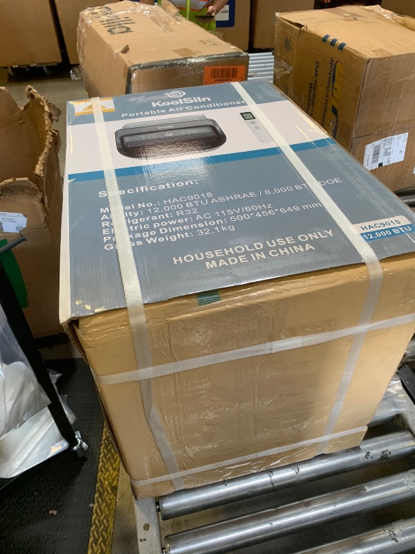 Photo 1 of KoolSiln 12,000 BTU Portable Air Conditioner