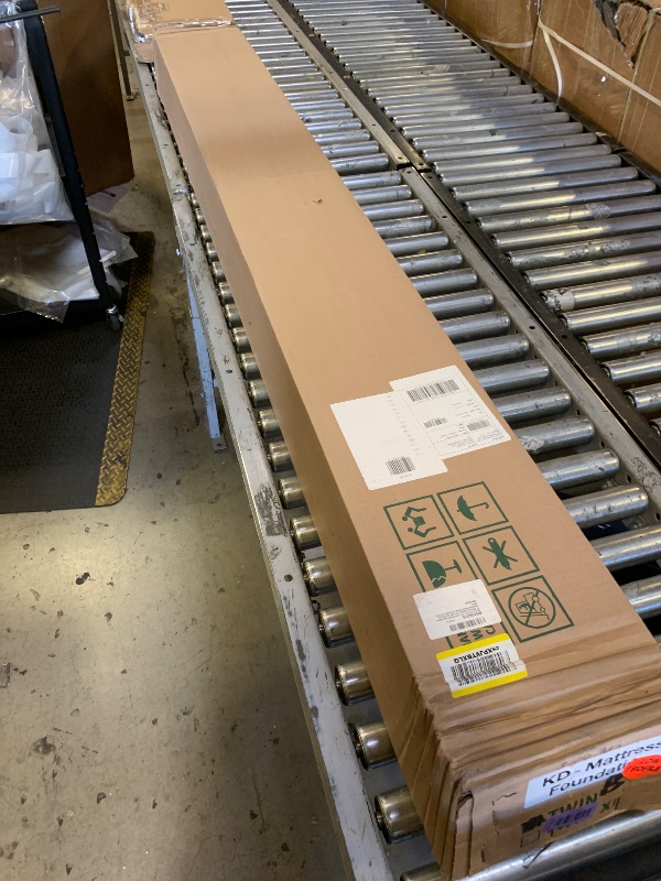 Photo 1 of Spring Coil Box Spring - Twin, Gray
