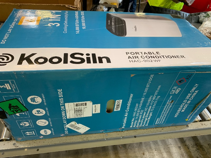 Photo 1 of KoolSiln 14,000 BTU Portable Air Conditioner