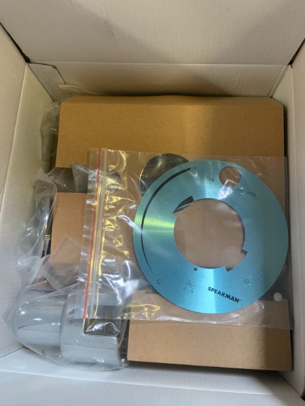 Photo 1 of Speakman SLV-5440 SentinelPro Diverter Trim and Shower Package (Valve not Included), Polished Chrome