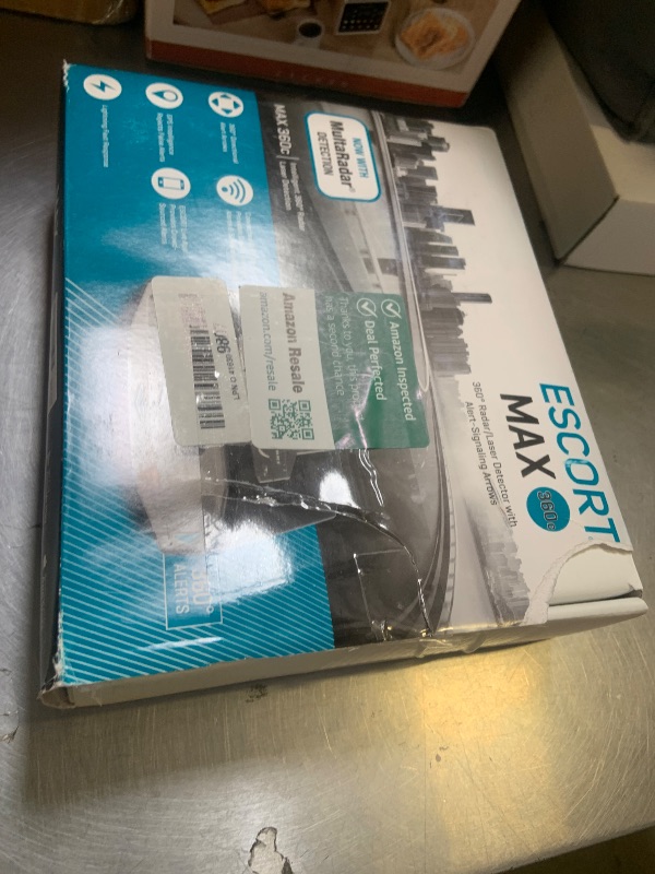 Photo 1 of Escort MAX 360c Laser Radar Detector, WiFi and Bluetooth Enabled, Black