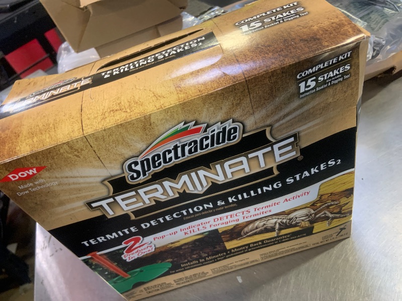 Photo 1 of Spectracide 95852 Terminate Termite Detection Killing Stakes, 15 Count