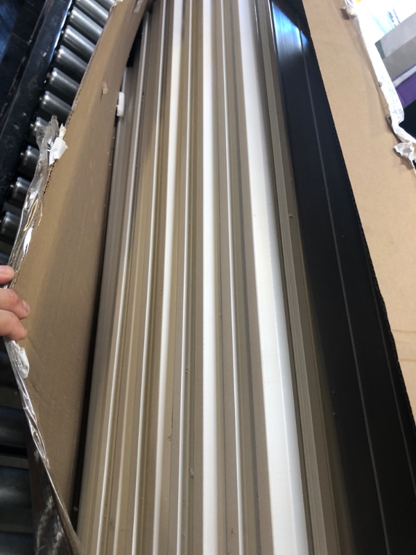 Photo 1 of VEVOR 50" W x 50" H Vinyl Privacy Fence Panel (4-Pack)