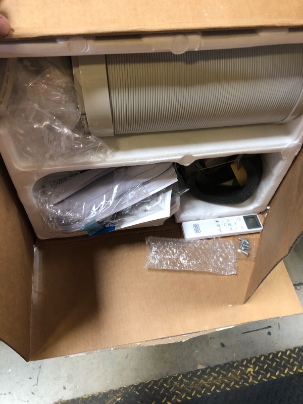 Photo 1 of BLACK+DECKER Smart Portable Air Conditioner, 12,000 BTU, BPACT12WT, White
