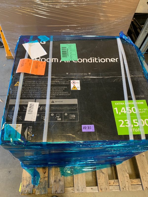 Photo 1 of LG 23,500 BTU Dual Inverter Smart Window Air Conditioner