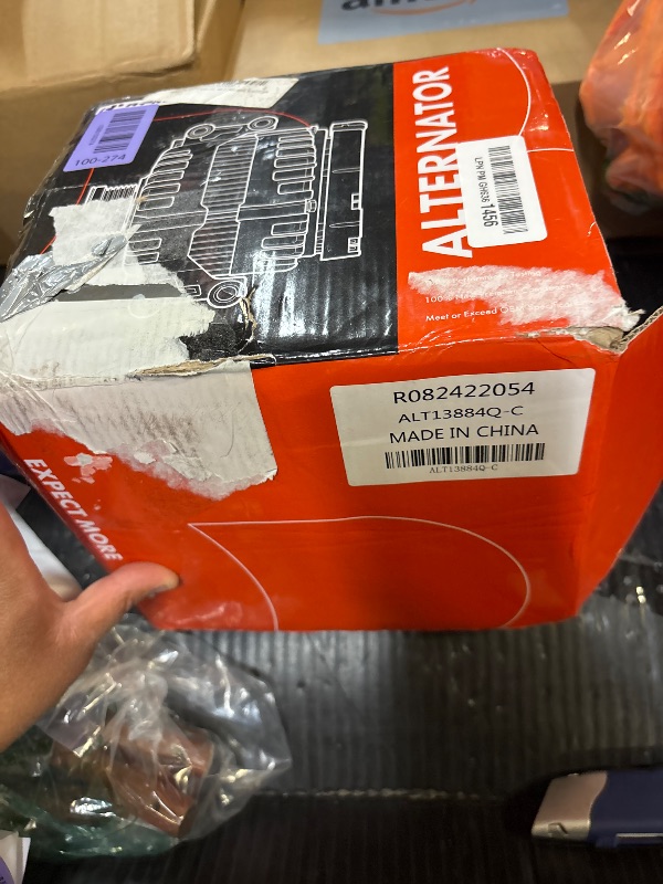 Photo 1 of A-Premium Alternator 12V 120A 6-Groove Pulley CW