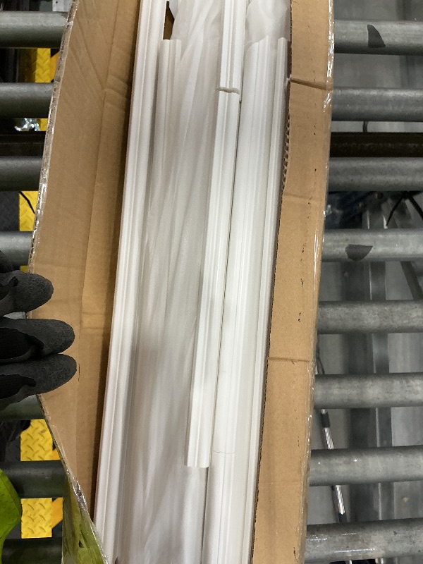 Photo 1 of Pangda Wall Molding Trim Kit 48x80in White